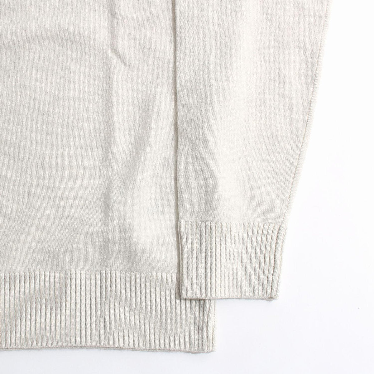 STONE ISLAND Ivory Wool Crewneck Knit Sweater for Men K2S155100045 S00B4 V0M93