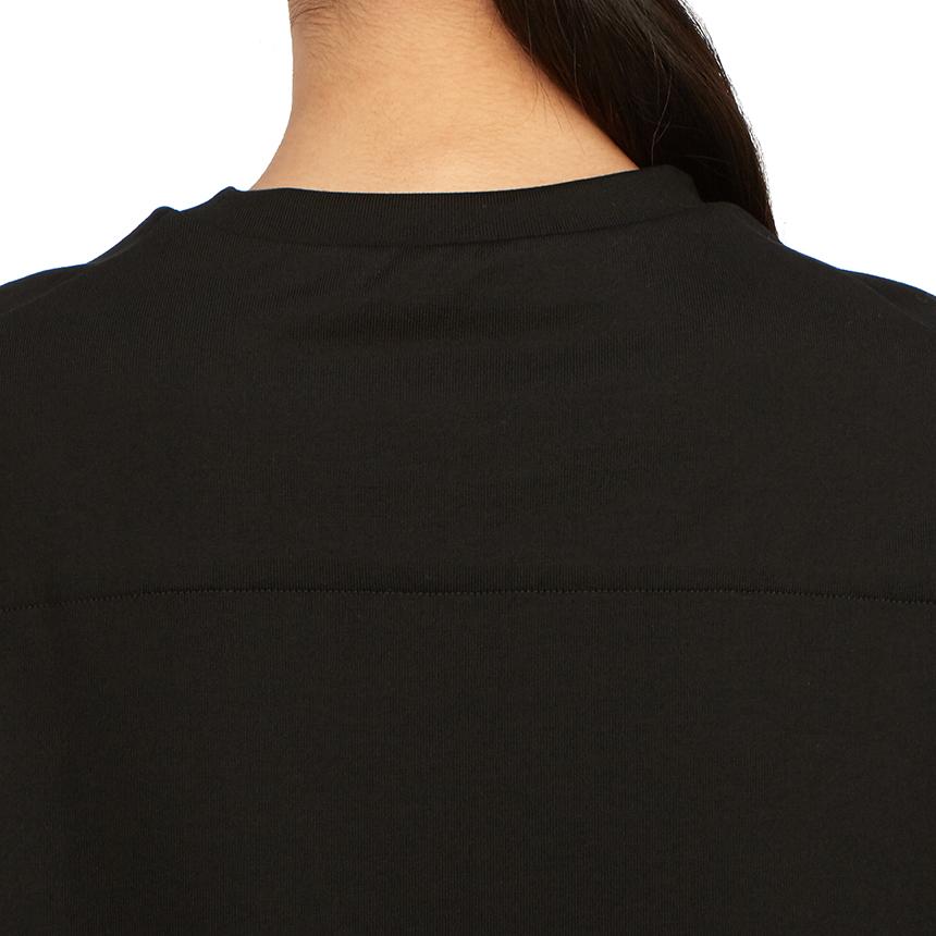 JIL SANDER Women’s Long Sleeve T-Shirt Black Cotton