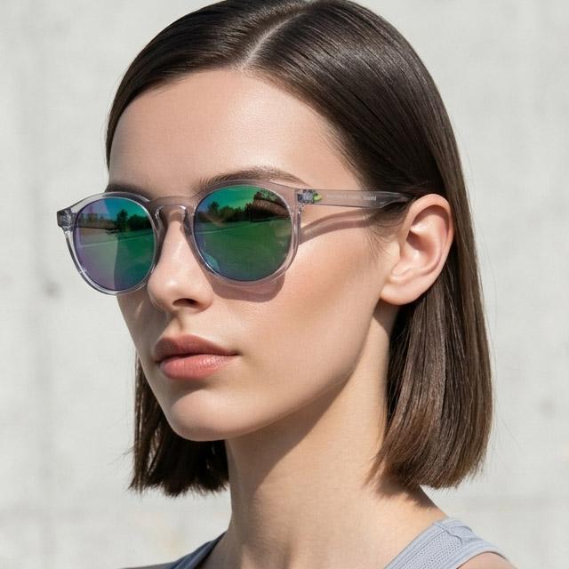 Nike Polarized Green Mirror Swerve Sunglasses Unisex Golf Fishing FD1850 012