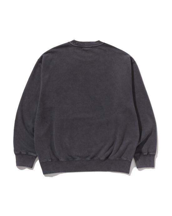 BAPE Charcoal Long Sleeve Sweatshirt 0ZXSWM308131 PCCX