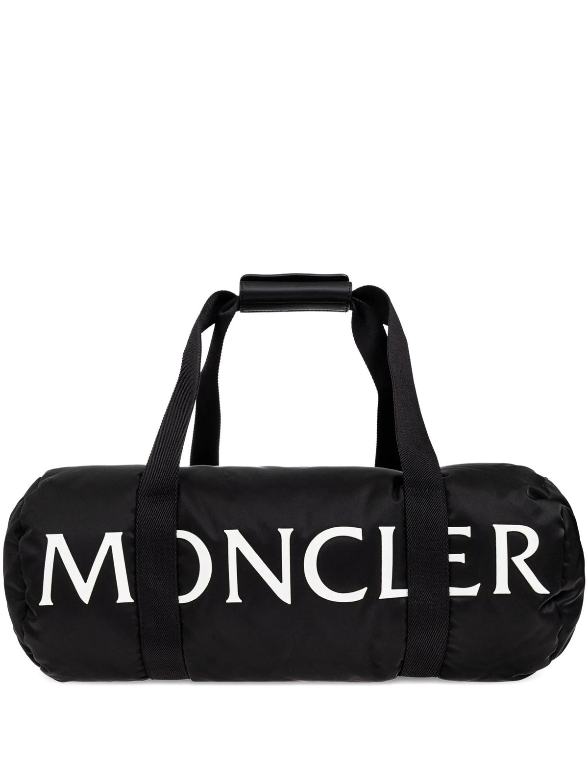 Moncler Black Nylon Duffle Bag