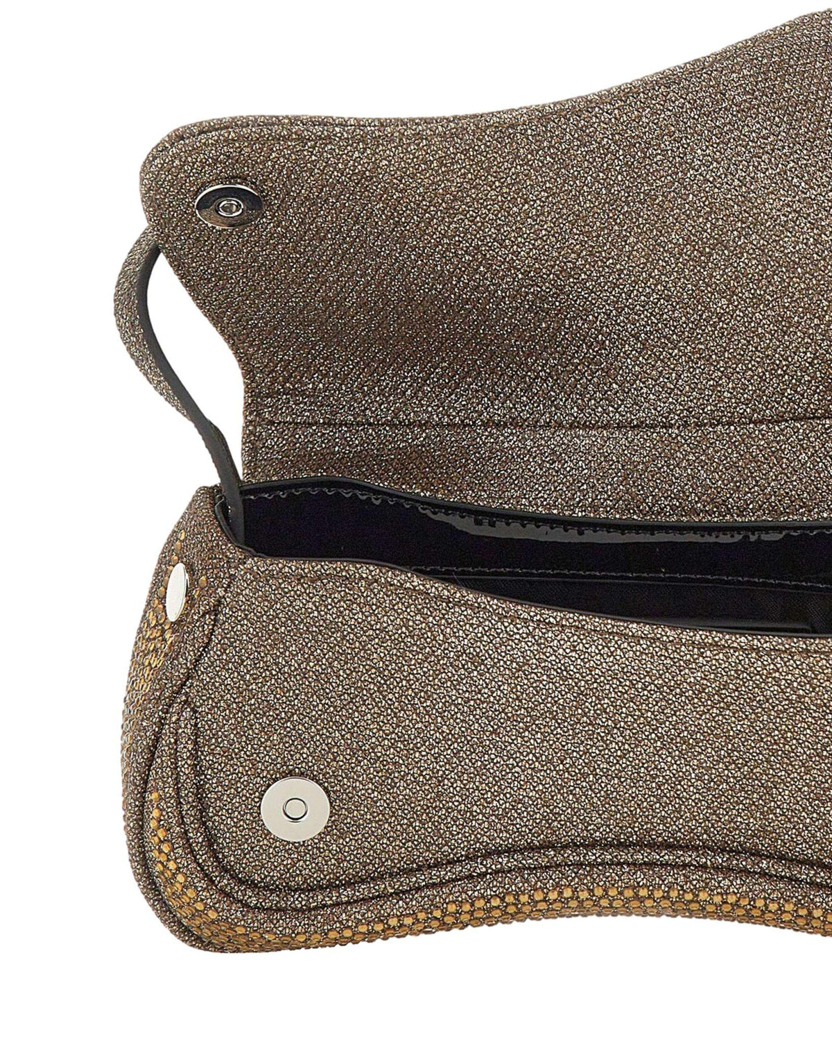 DIESEL Brown Leather Shoulder Bag