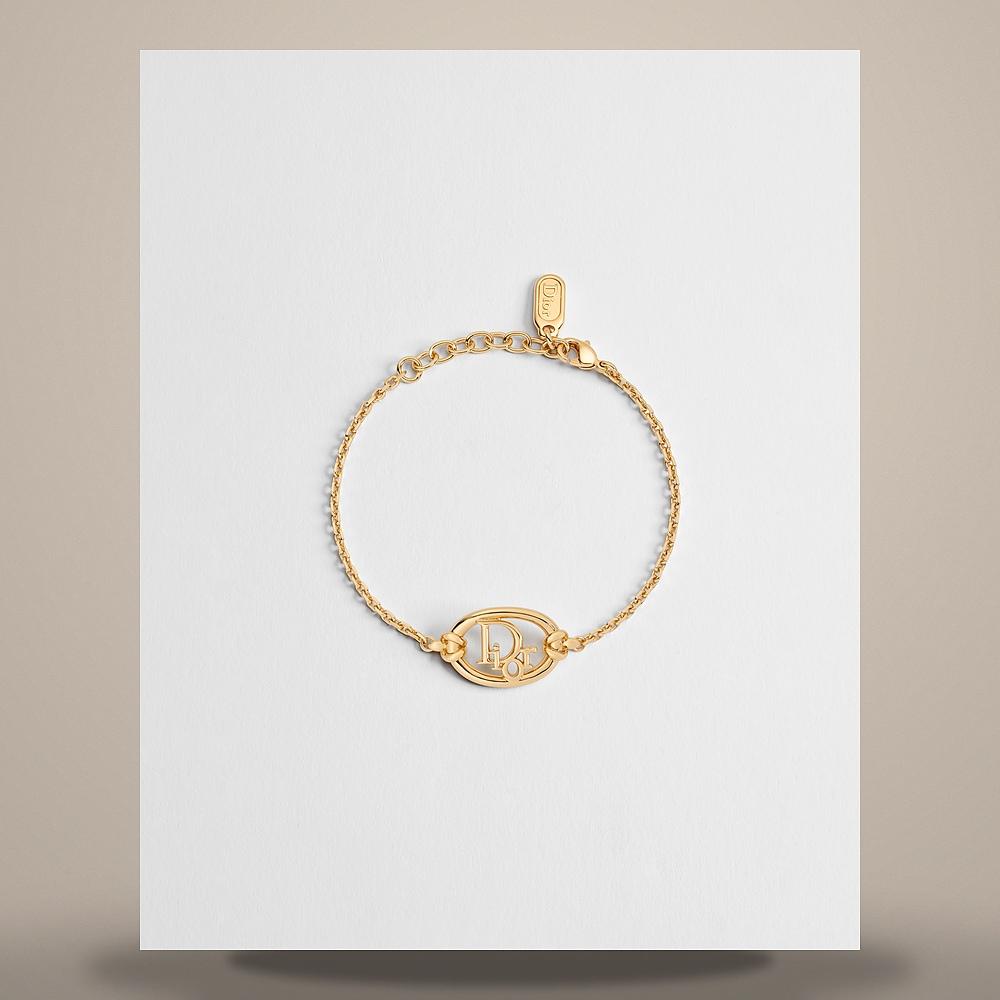 DIOR Dior Oblique Bracelet Gold-Finish Metal B3429WOMMT D300