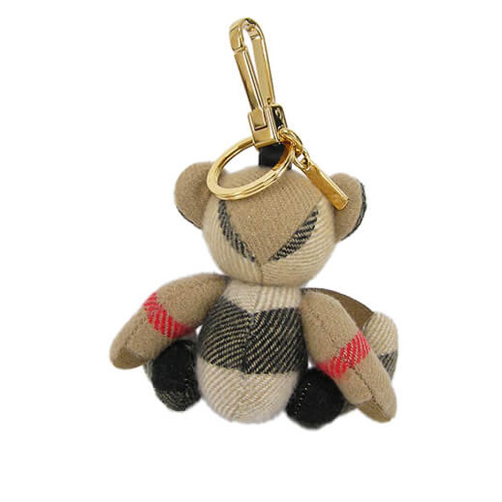 BURBERRY Thomas Cashmere Bear Keyring Accessory
