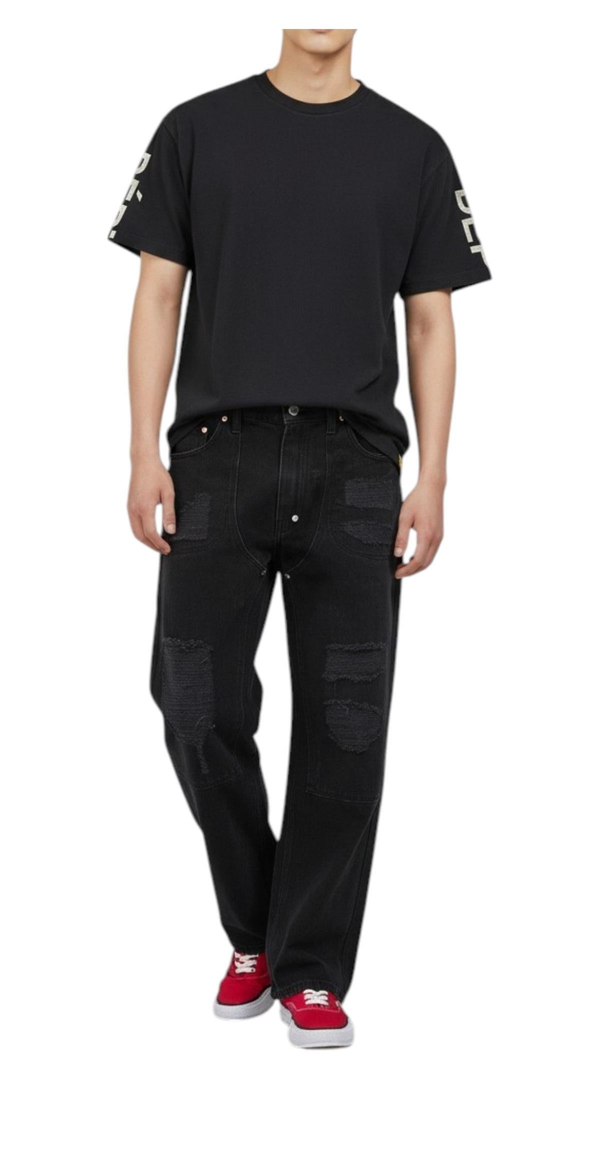 GALLERY DEPT. French Collector Short Sleeve T-Shirt Black Unisex