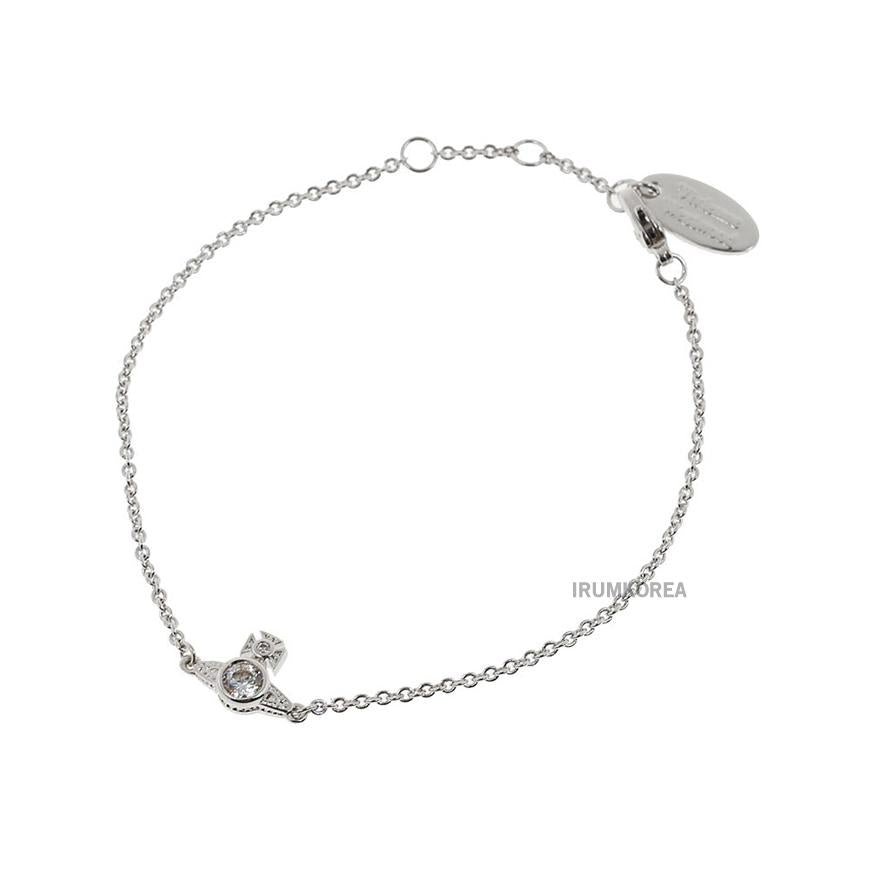 Vivienne Westwood London Orb Bracelet Women Silver Tone