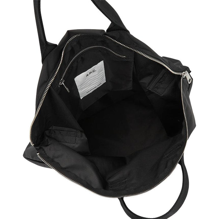 A.P.C. Backstage Men's Crossbody Bag Black Leather