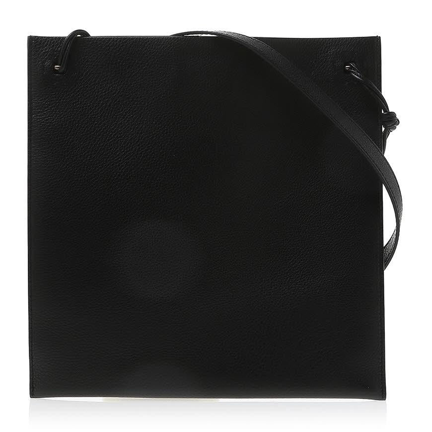 VALENTINO Garavani Identity Leather Crossbody Bag Black Unisex
