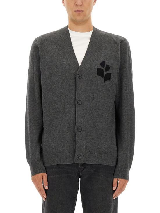 Isabel Marant ELVIN Wool Blend Cardigan for Men