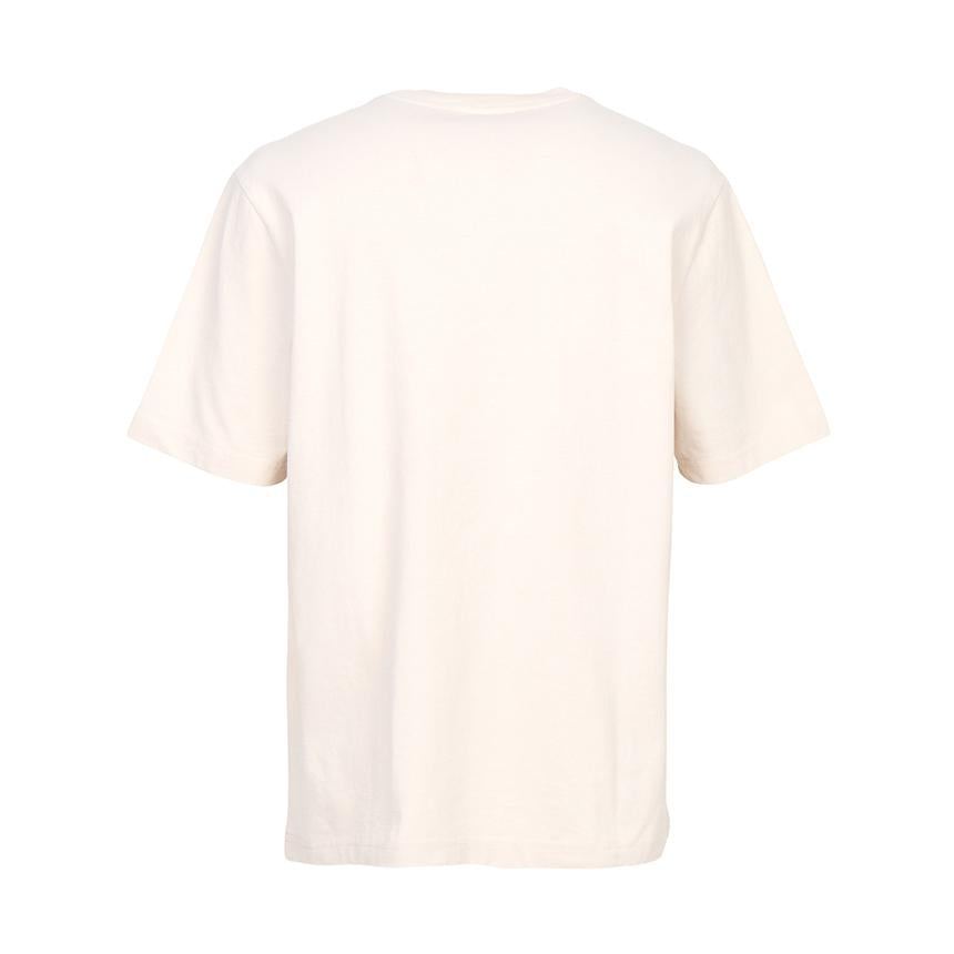 Maison Kitsune Fox Head Logo Men’s Short Sleeve T-Shirt White Cotton
