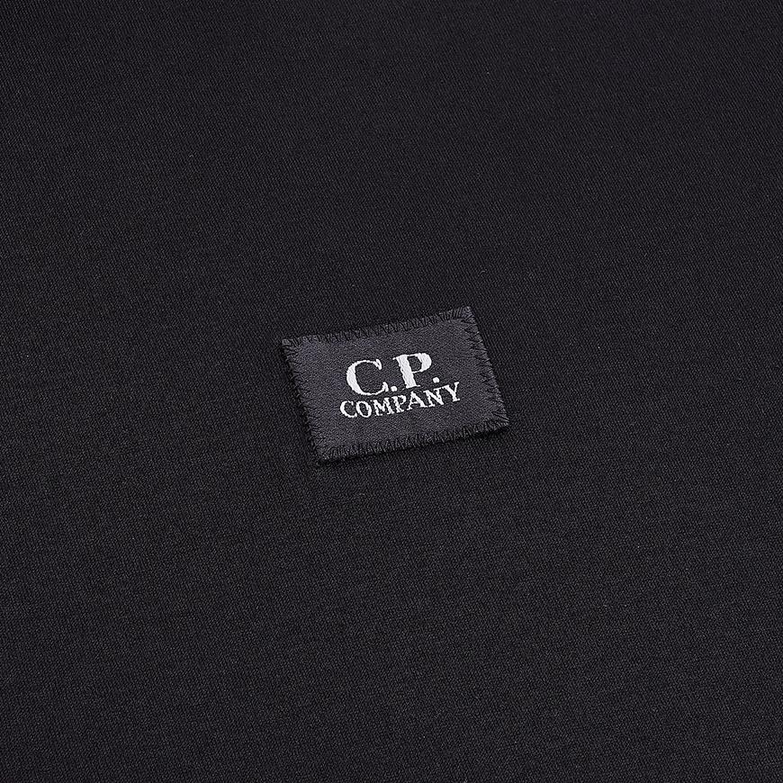 CP Company Men’s Jersey Gassato Polo Shirt Black