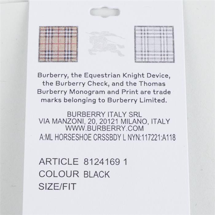 BURBERRY Large Horseshoe Crossbody Bag