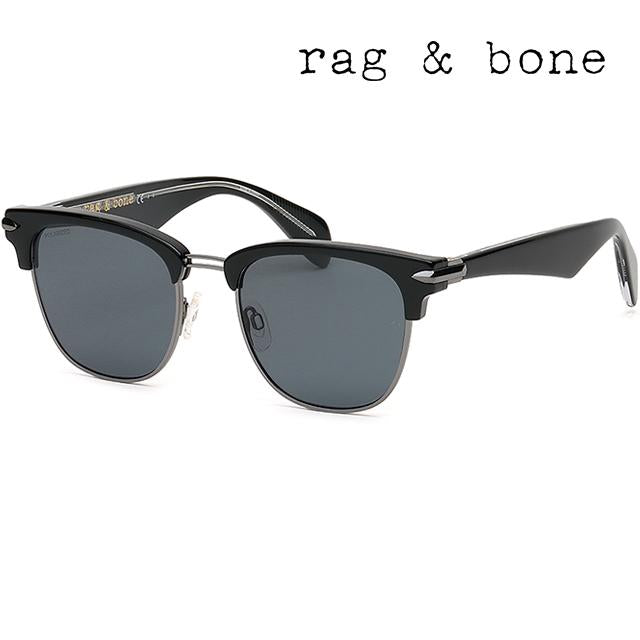 rag & bone Polarized Browline Sunglasses Unisex RNB5007S 284M9