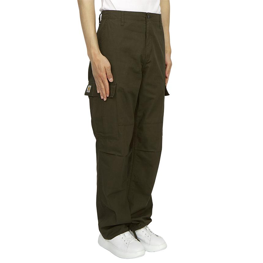 Carhartt Low-Rise Men’s Cargo Pants Classic Fit Khaki Cotton