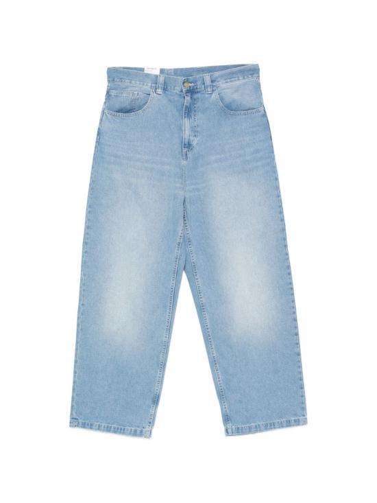 CARHARTT WIP Brandon Denim Pants for Men I036544 01ZO BLUE LIGHT TRUE WASHED DOM