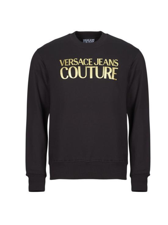 Versace Front Logo Crewneck Sweatshirt Men’s 77GAIT05 CF00T G89