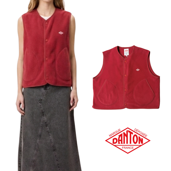 DANTON Women’s Fleece Vest Red