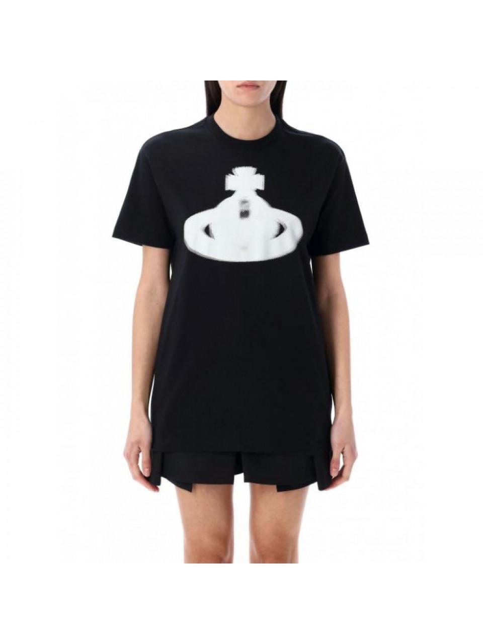 Vivienne Westwood Halftone Orb Classic T-Shirt Black