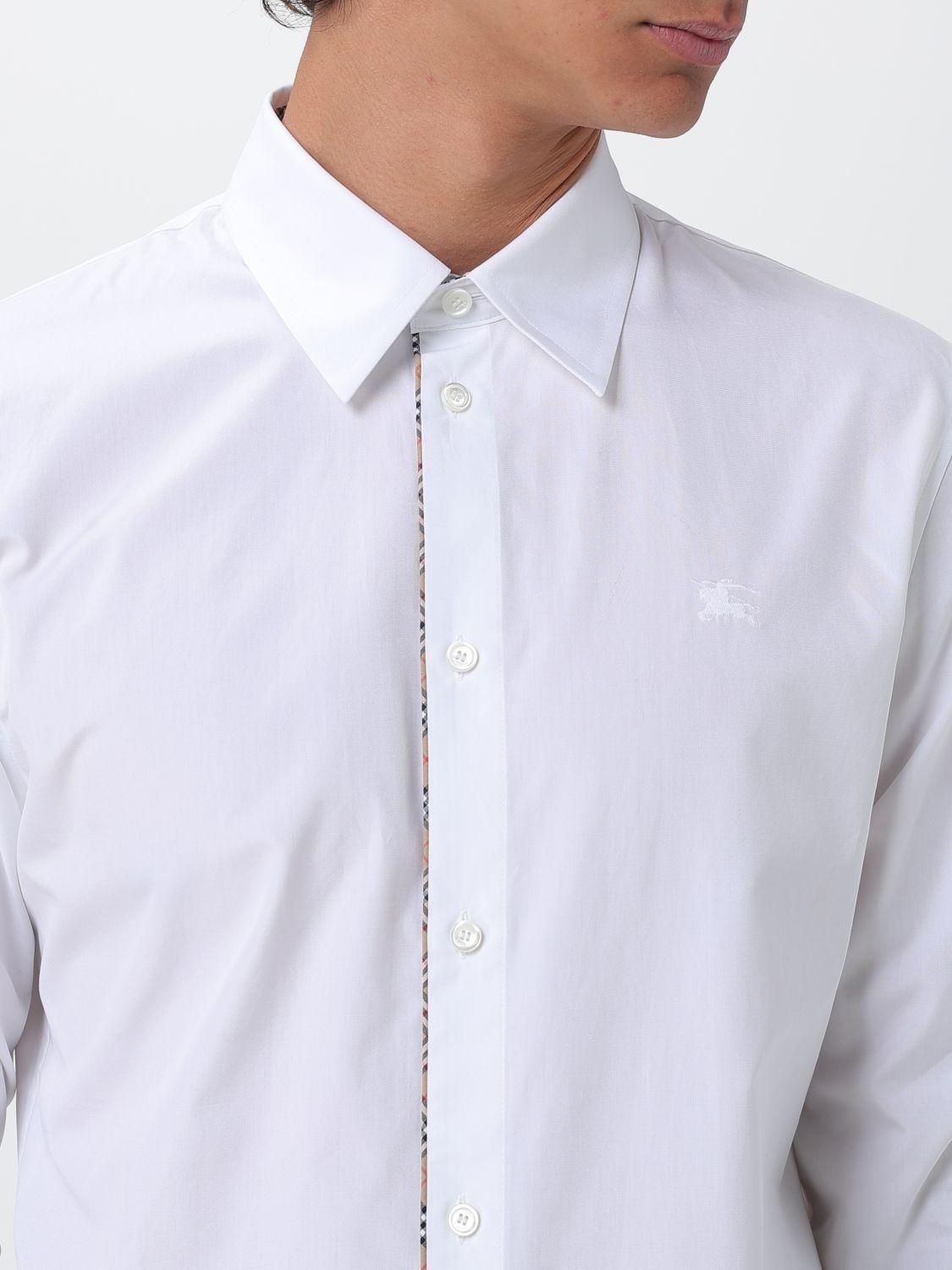 BURBERRY Long Sleeve Button-Down Shirt Men’s