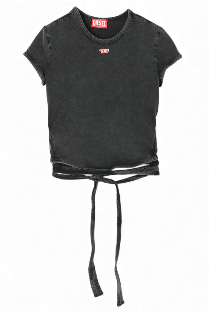 DIESEL Black Short Sleeve T-Shirt