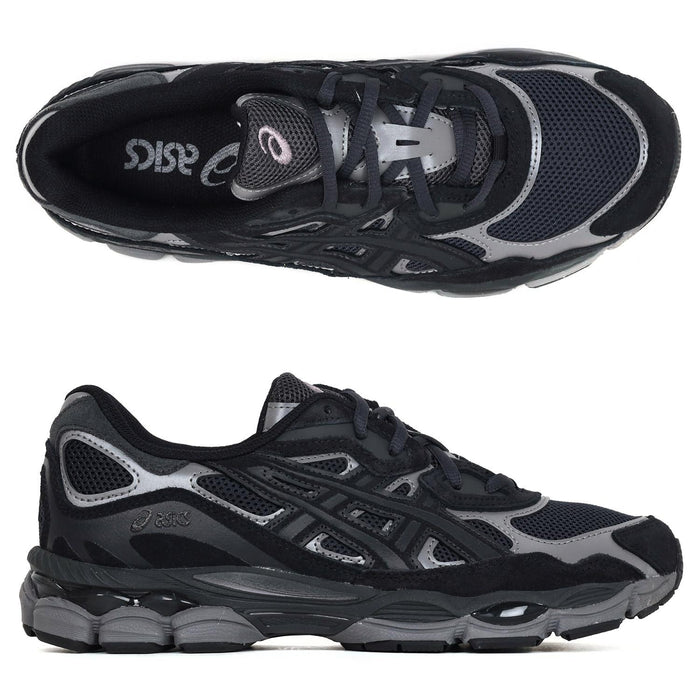 Asics Graphite Grey Black GEL NYC Low-Top Sneakers