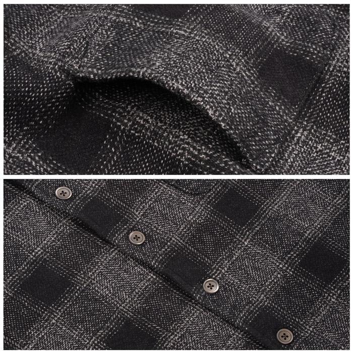 OUR LEGACY Oakland Low Twist Above Check Long Sleeve Shirt