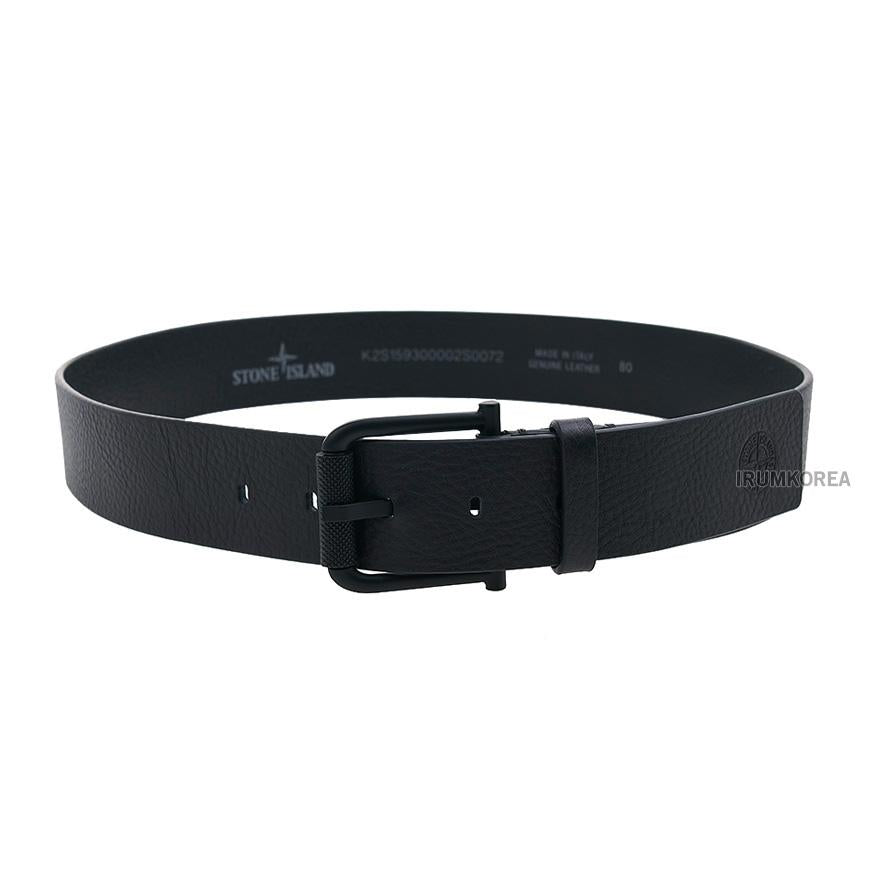 STONE ISLAND Women’s Tumbled Leather Belt K2S159300002 S0072 V0029