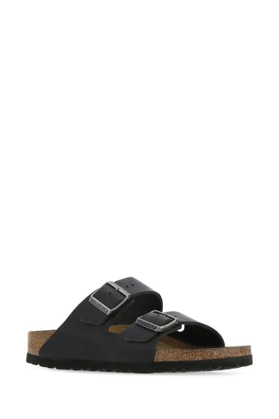 Birkenstock Double Strap Sandals for Women 752483 BLACK DOM