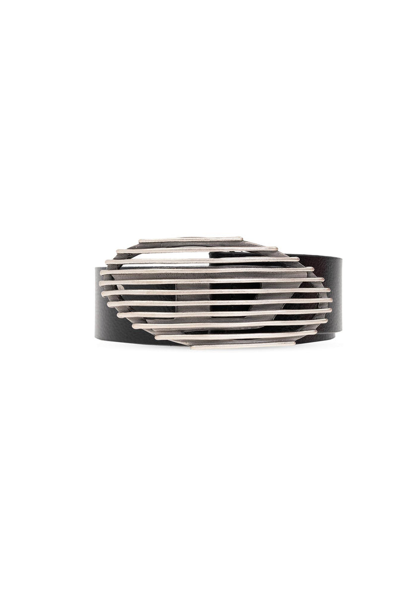 DIESEL D Logo Unisex Black Belt X09824 P0685 T8013