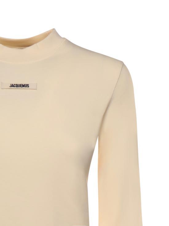 JACQUEMUS Light Beige Long Sleeve Sweatshirt TSW 00155 AJ 00124130