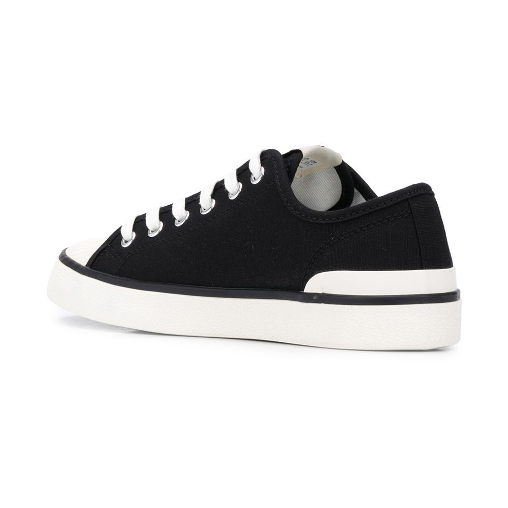 Isabel Marant Black Vinku Logo Low Top Sneakers