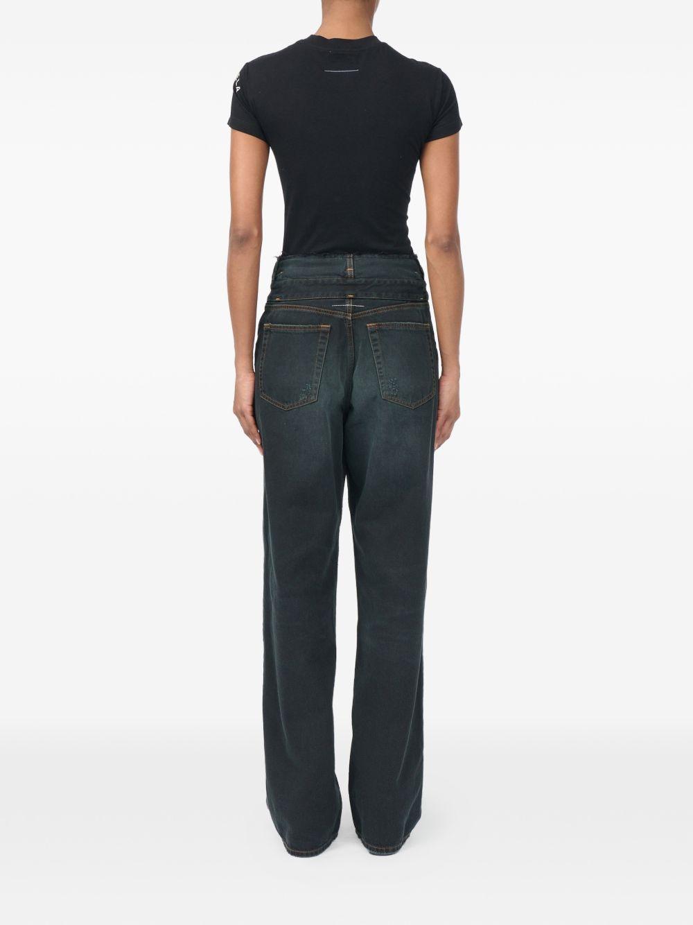 Maison Margiela Gray Denim Jeans for Women