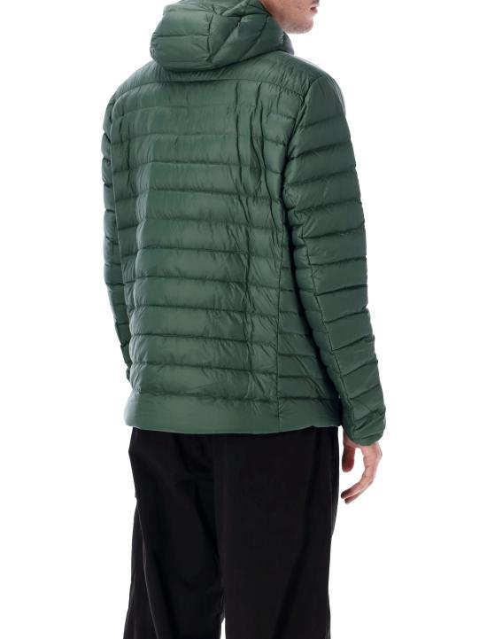 patagonia Treeline Green Down Sweater Hoodie Women’s Jacket