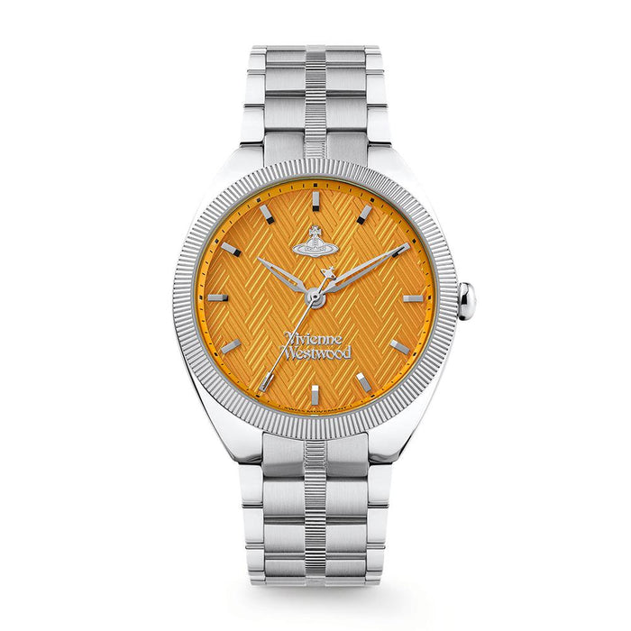 Vivienne Westwood Silver Orange Metal Women’s Watch