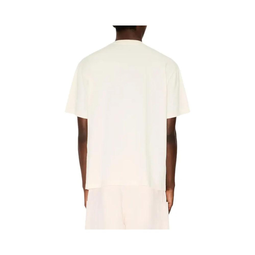 KENZO Ecru Boke Heart Graphic Short Sleeve T-Shirt for Men