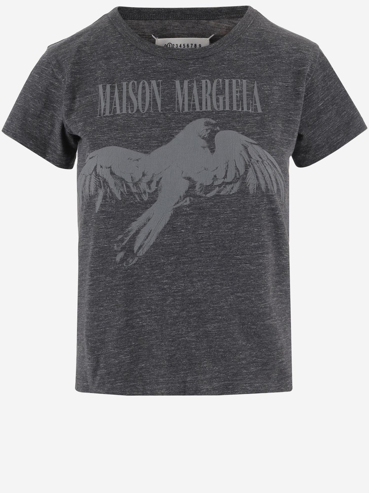 Maison Margiela Short Sleeve Cotton T-Shirt Beige Women’s