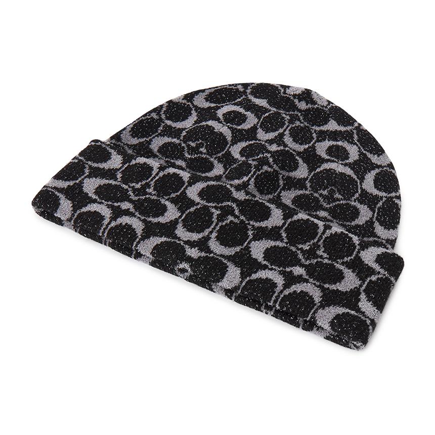 Coach Women’s Knit Gloves & Beanie Set COWC554585 001