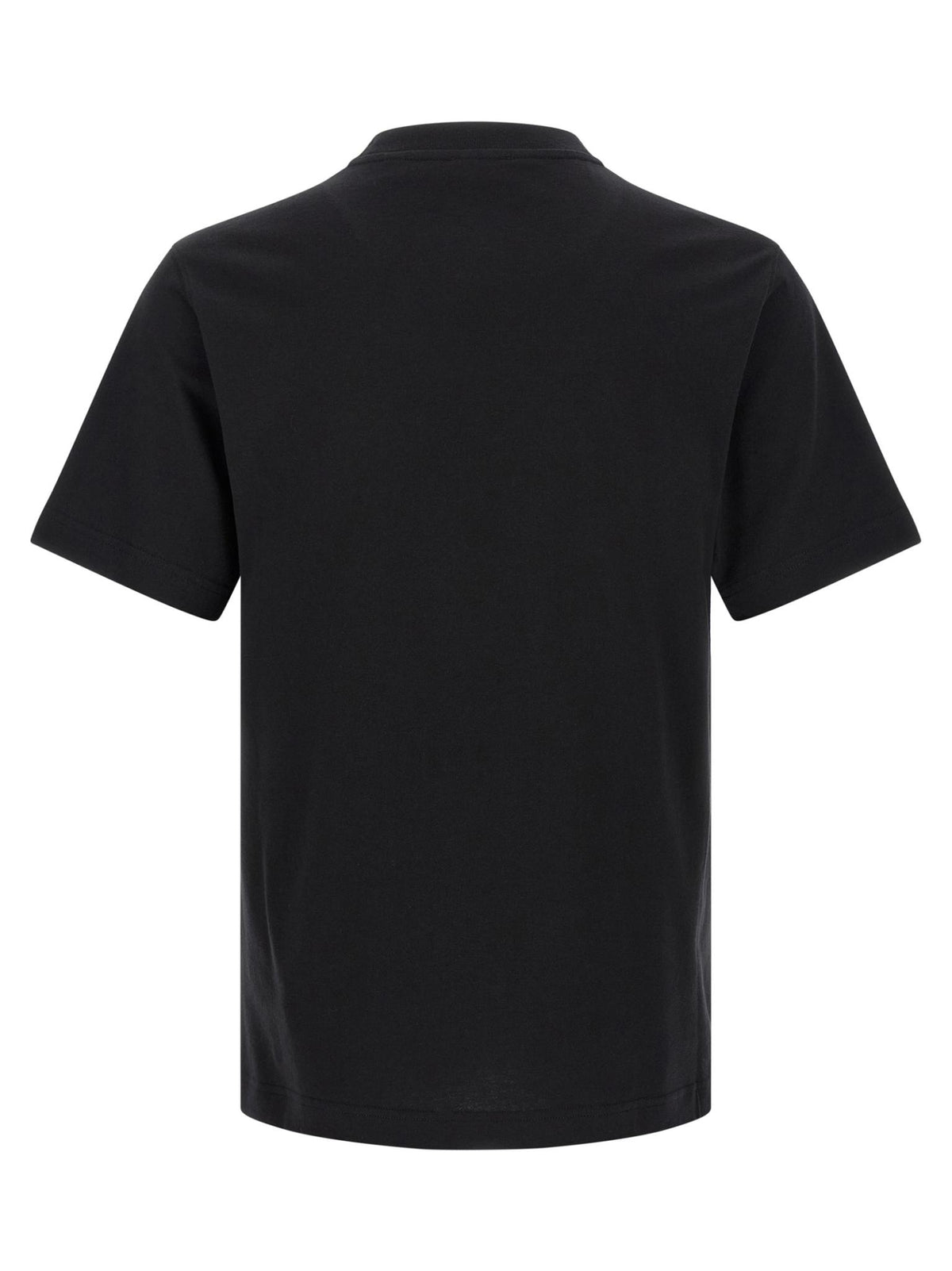 BURBERRY Black Short Sleeve Logo T-Shirt for Men