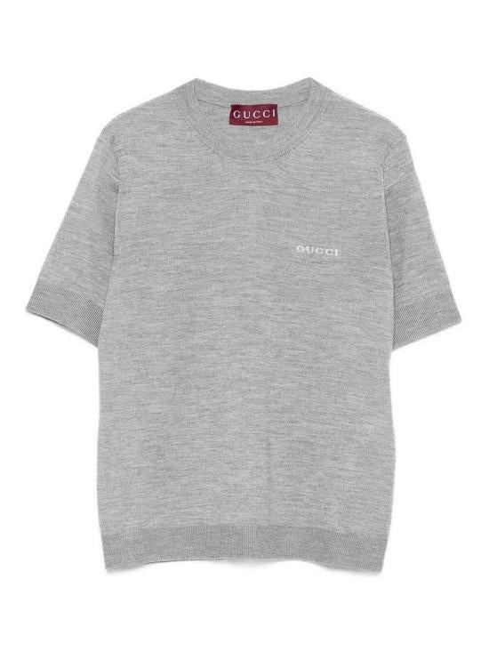GUCCI Intarsia Cashmere Silk Top 836747 XKEWC 1014