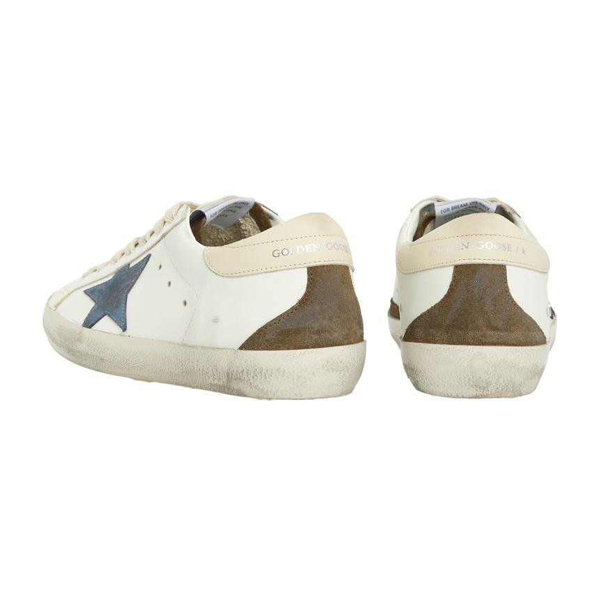 GOLDEN GOOSE Superstar Low-Top Sneakers Men White Leather