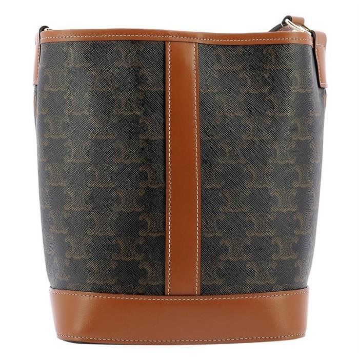 CELINE Small Bucket Shoulder Tote Crossbody Bag 191442CAS 04LU