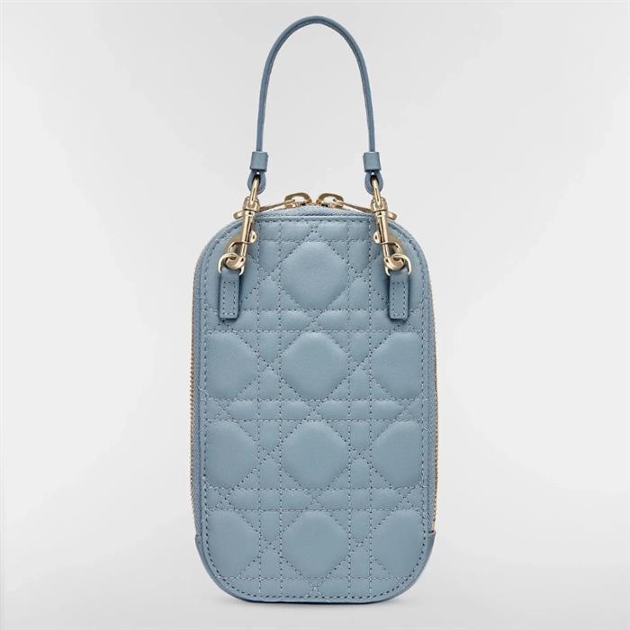 DIOR Lady Dior Call in Dior Phone Holder Shoulder Bag