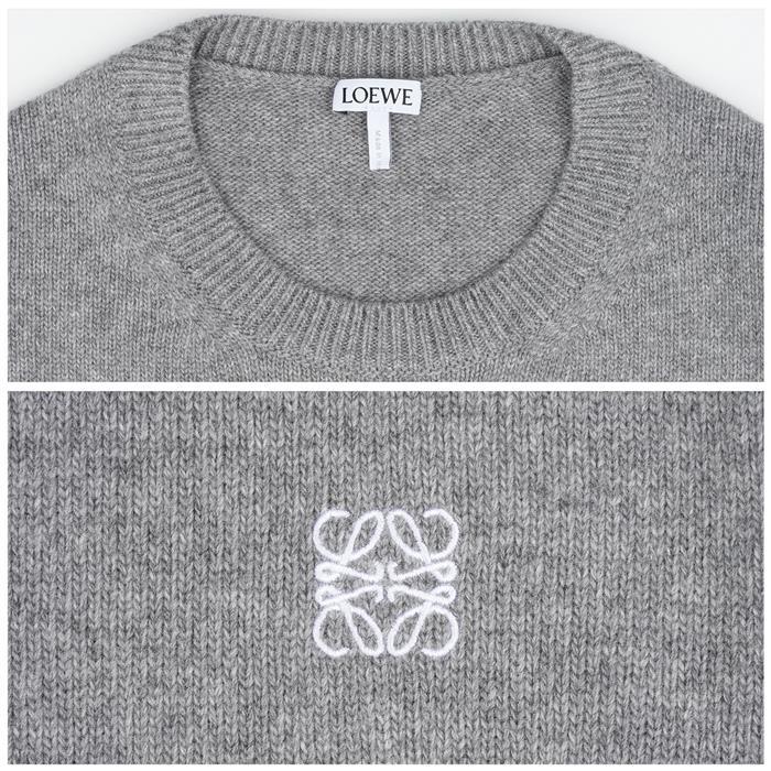 LOEWE Anagram Logo Wool Crewneck Sweater