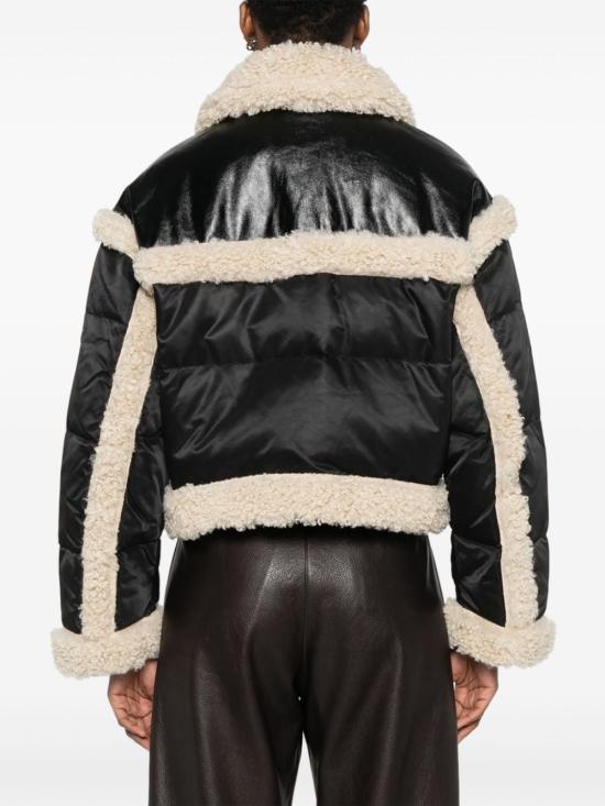 STAND STUDIO Faux Shearling Jacket for Women 66309866989110 DOM