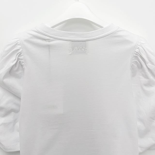 Isabel Marant Etoile MAELISS Organic Cotton Short Sleeve T- TS0311FA A1N41I 20WH