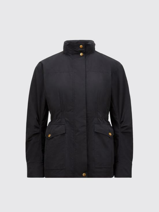 Moncler Nades Hooded Parka Jacket Black