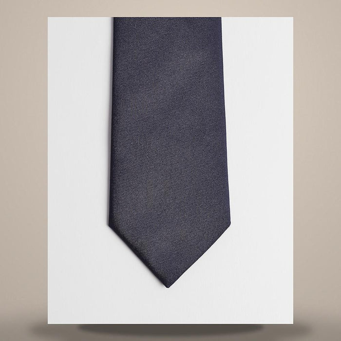 DIOR Men's CD Icon Navy Blue Silk Tie 68C1047B6181 C583