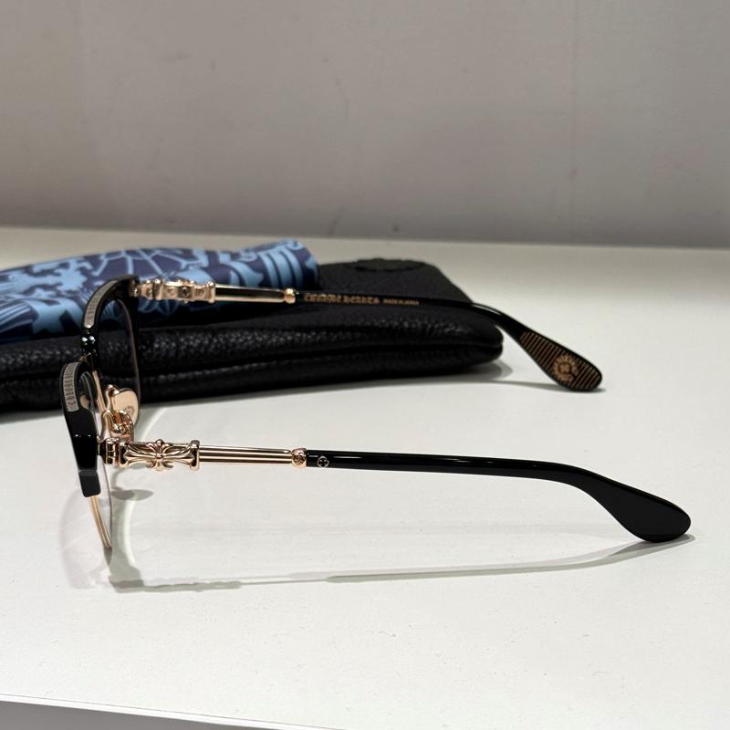Chrome Hearts Black Gold Plate Bonennoisure 1 Eyeglasses