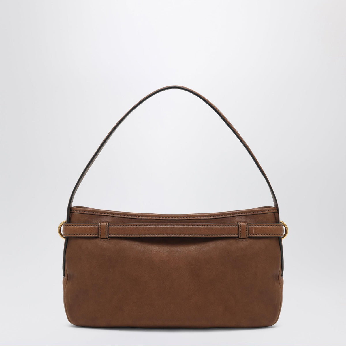 Miu Miu Leather Shoulder Bag Black