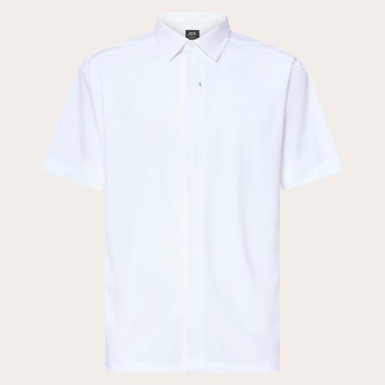 OAKLEY White Performance Polo Shirt for Men FOA 409009